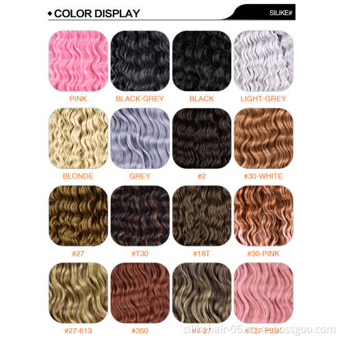 32 Zoll Zizi Tiefe Golf Synthetische Haar Rosa Ozean Welle Licht Gewicht Drag Gerade Haar ExtensionsSynthetische Licht Gewicht
